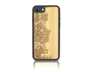 FLEURS Coque arrière pour iPhone SE 3e génération (2022)